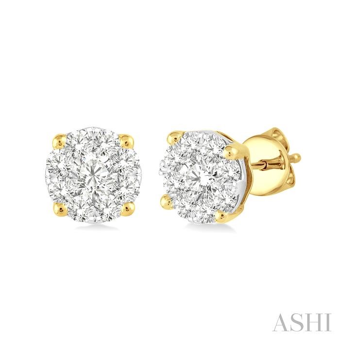 LOVEBRIGHT ESSENTIAL DIAMOND STUD EARRINGS