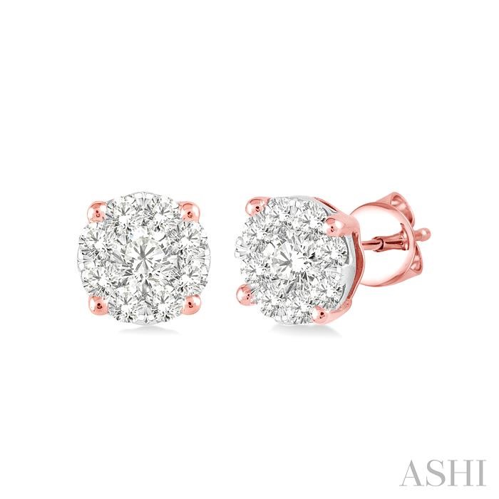 LOVEBRIGHT ESSENTIAL DIAMOND STUD EARRINGS