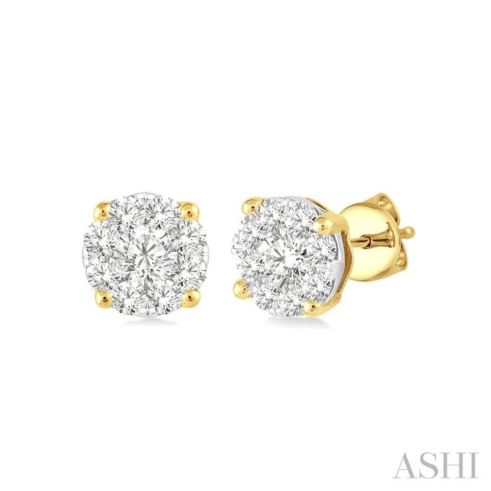 LOVEBRIGHT ESSENTIAL DIAMOND STUD EARRINGS