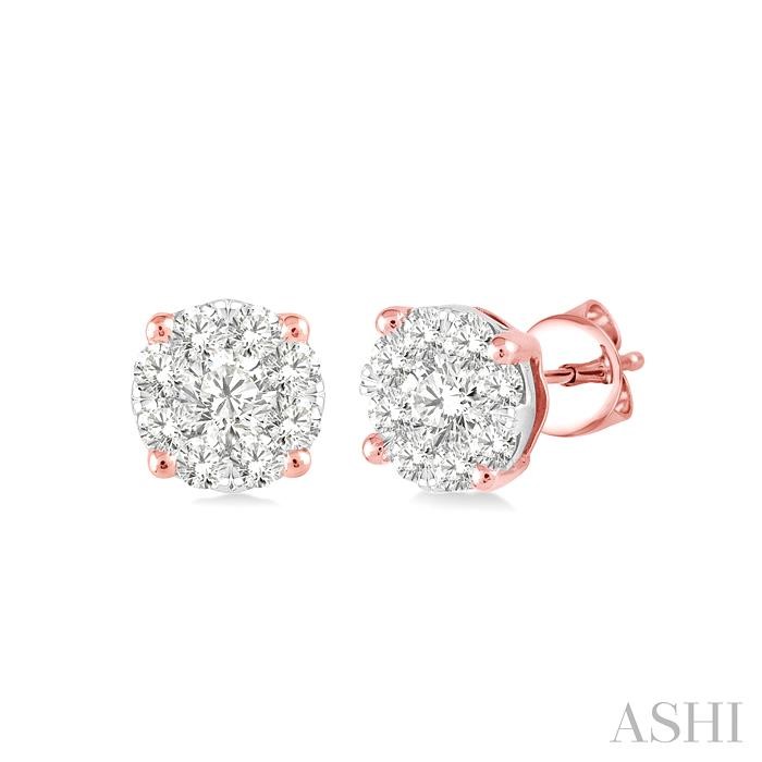 LOVEBRIGHT ESSENTIAL DIAMOND STUD EARRINGS