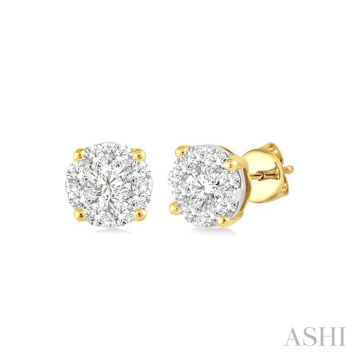 LOVEBRIGHT ESSENTIAL DIAMOND STUD EARRINGS