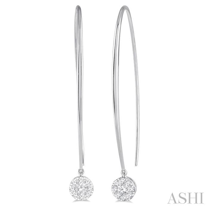 ROUND SHAPE LOVEBRIGHT ESSENTIAL DIAMOND EARRINGS