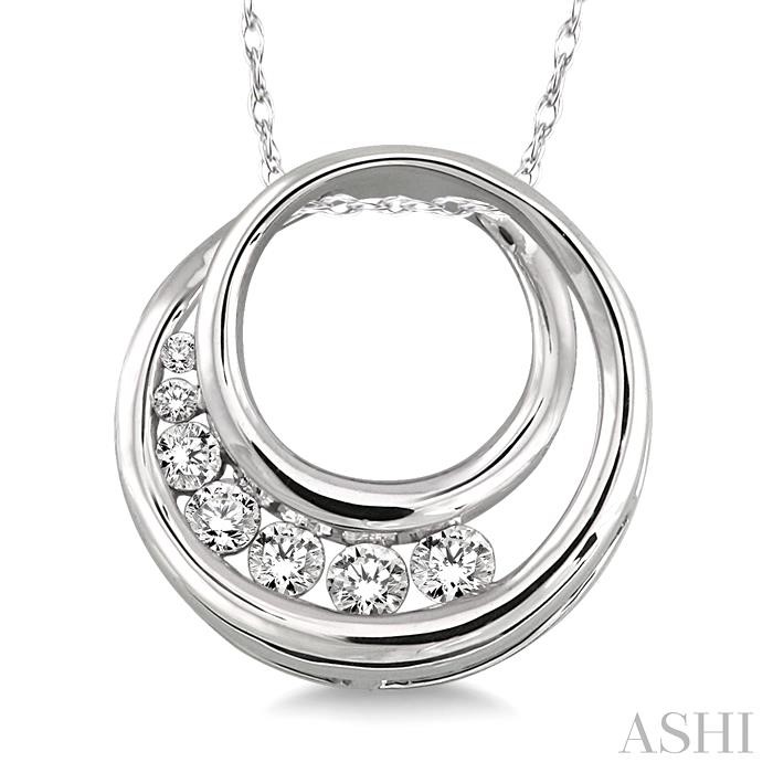 CIRCLE JOURNEY DIAMOND PENDANT