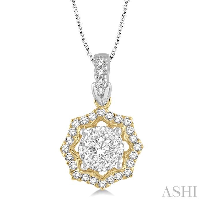 HALO LOVEBRIGHT DIAMOND FASHION PENDANT