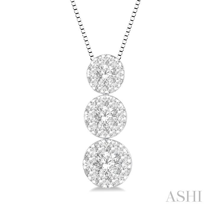 PAST PRESENT & FUTURE LOVEBRIGHT ESSENTIAL DIAMOND PENDANT