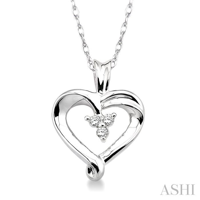 Heart Shape Diamond Fashion Pendant