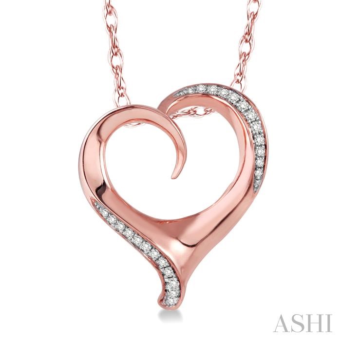 HEART SHAPE DIAMOND FASHION PENDANT