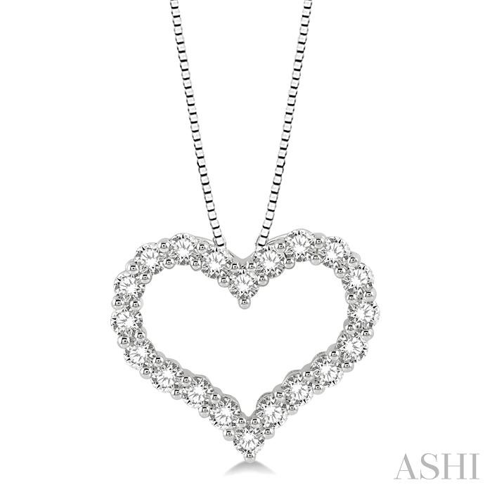 HEART SHAPE DIAMOND PENDANT