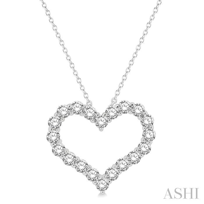 HEART SHAPE DIAMOND PENDANT