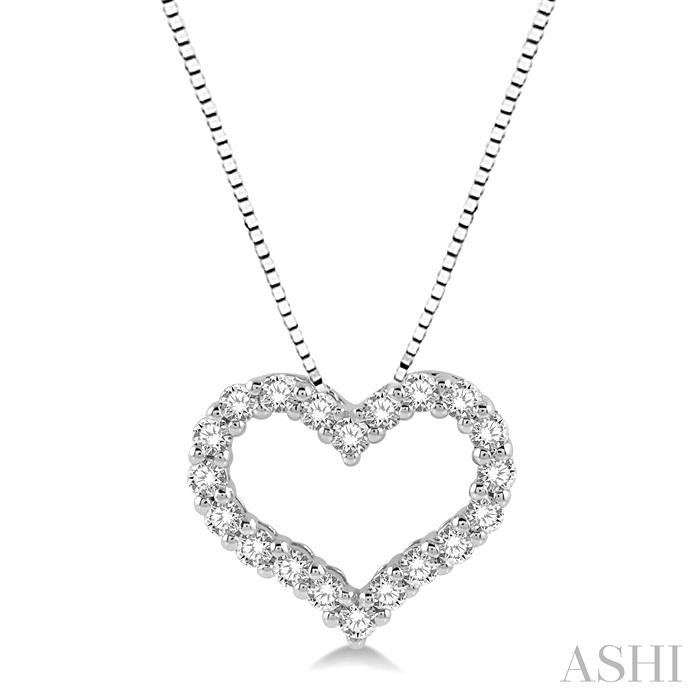 HEART SHAPE DIAMOND PENDANT