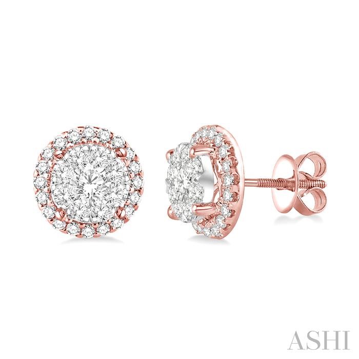 HALO LOVEBRIGHT ESSENTIAL DIAMOND EARRINGS