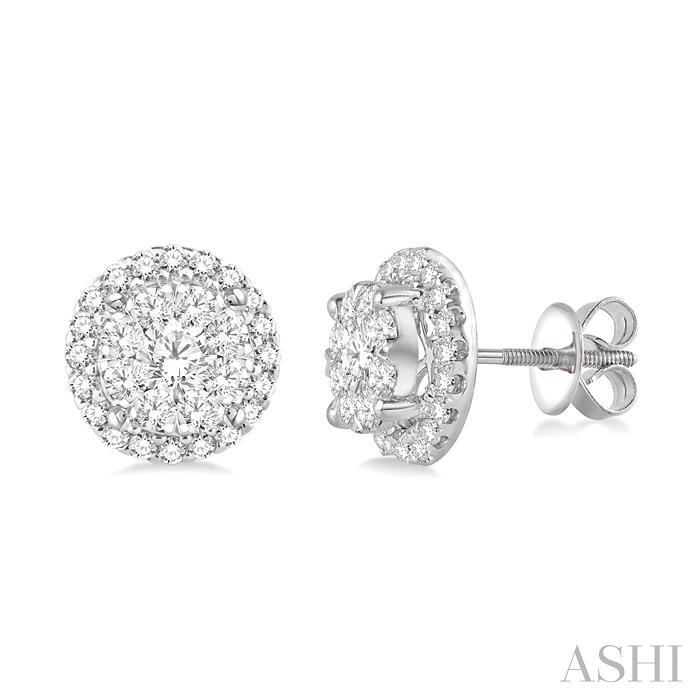 HALO LOVEBRIGHT ESSENTIAL DIAMOND EARRINGS