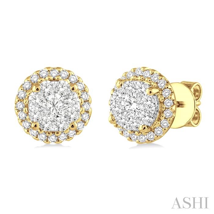 HALO LOVEBRIGHT ESSENTIAL DIAMOND EARRINGS