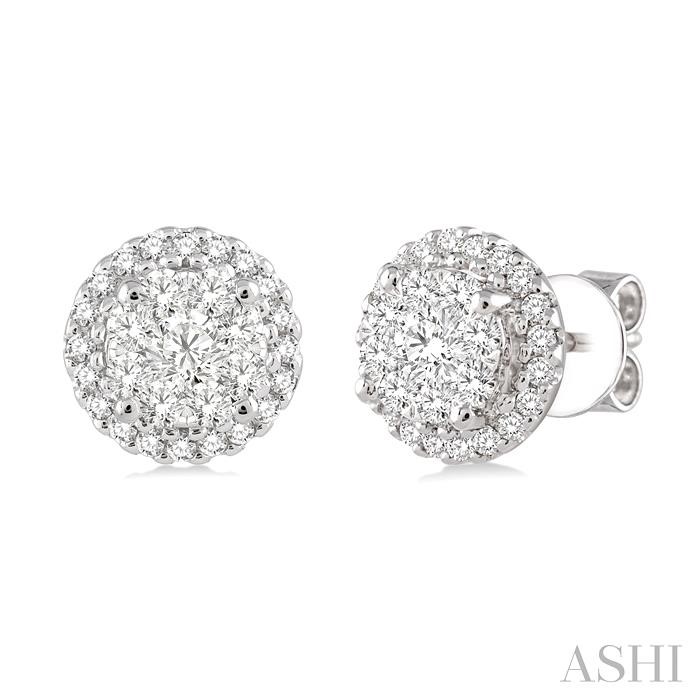 HALO LOVEBRIGHT ESSENTIAL DIAMOND EARRINGS