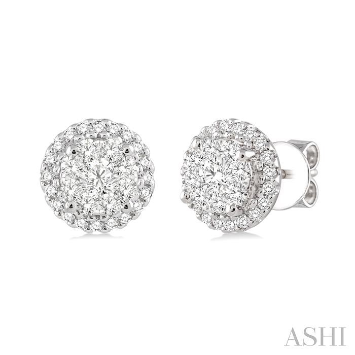 HALO LOVEBRIGHT ESSENTIAL DIAMOND EARRINGS