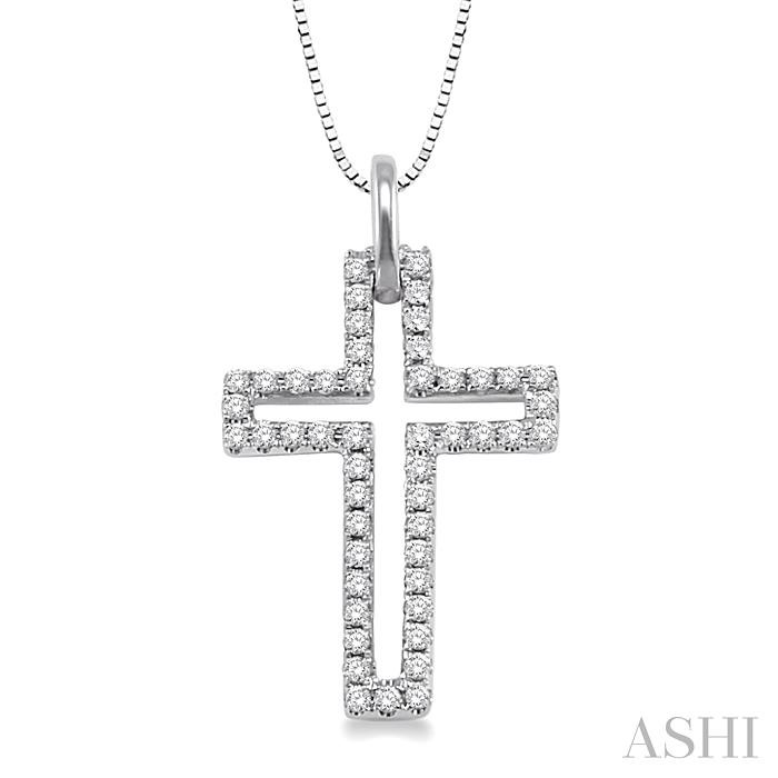 CROSS DIAMOND PENDANT