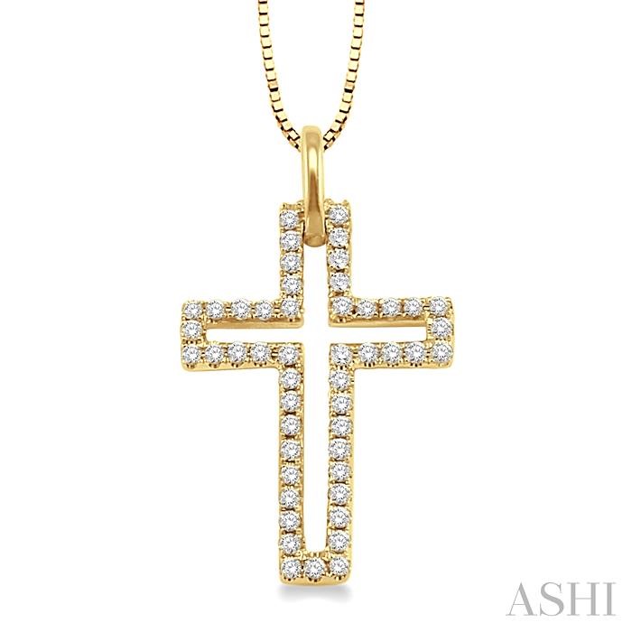 Cross Diamond Fashion Pendant