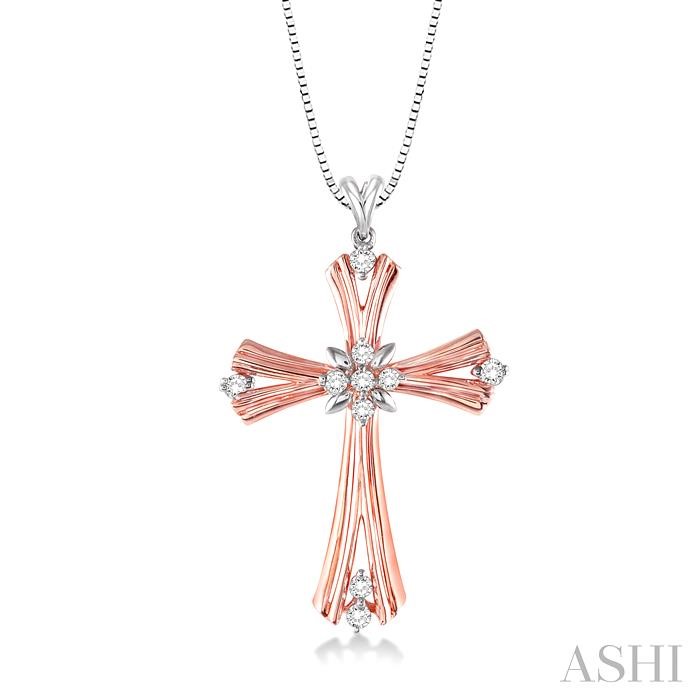 CROSS DIAMOND FASHION PENDANT