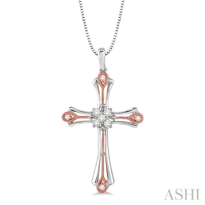 CROSS DIAMOND FASHION PENDANT