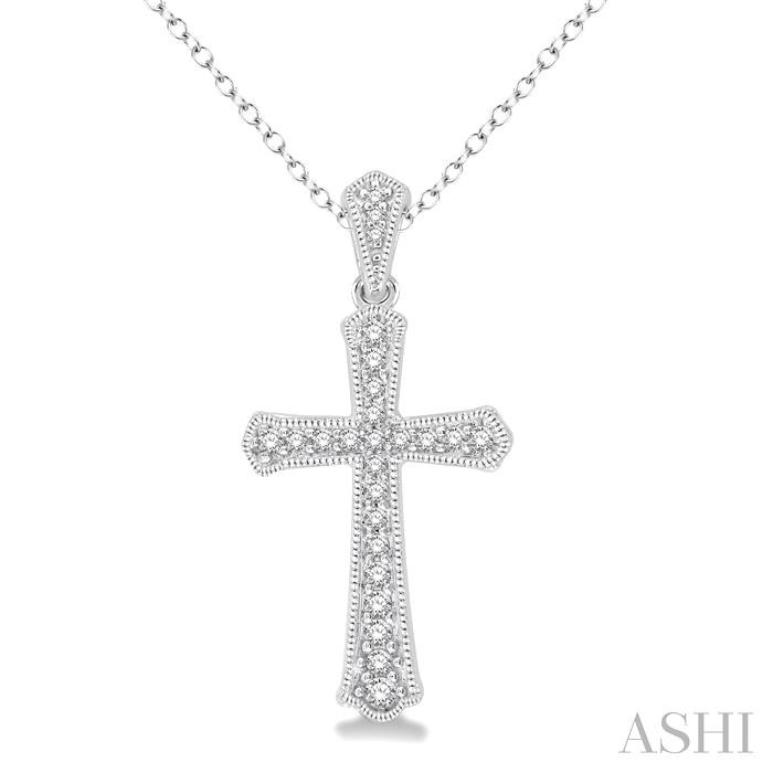 CROSS DIAMOND FASHION PENDANT