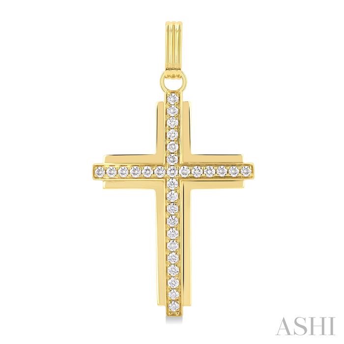 Cross Diamond Fashion Pendant