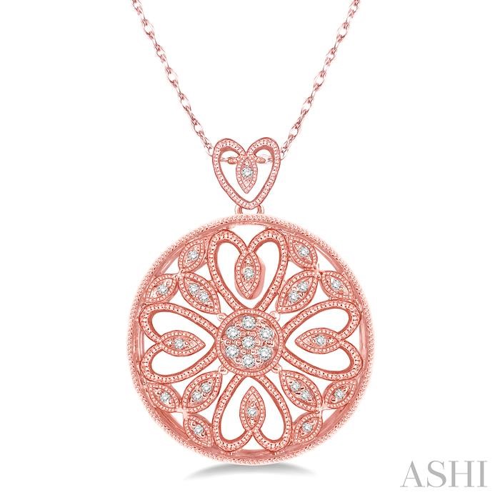 Circular Diamond Fashion Pendant
