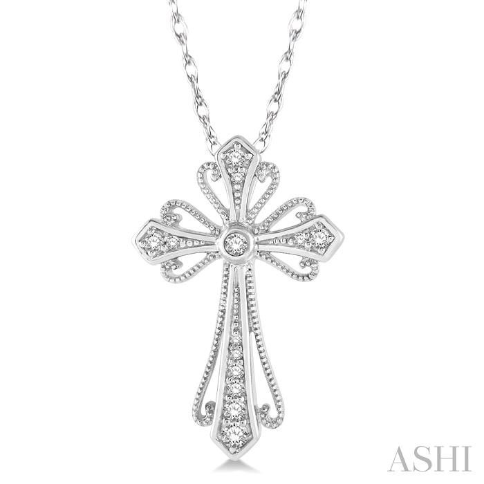 CROSS DIAMOND FASHION PENDANT