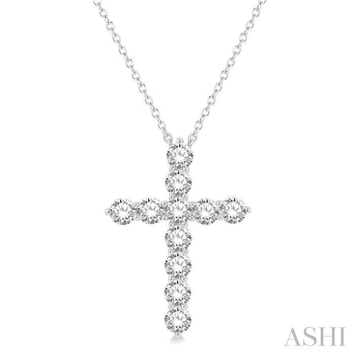 CROSS DIAMOND PENDANT