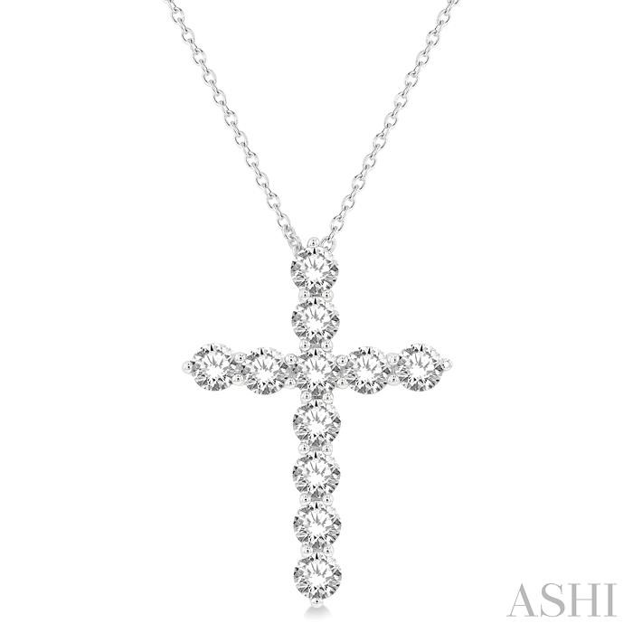 CROSS DIAMOND PENDANT