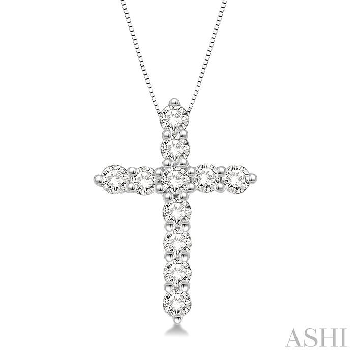 CROSS DIAMOND PENDANT