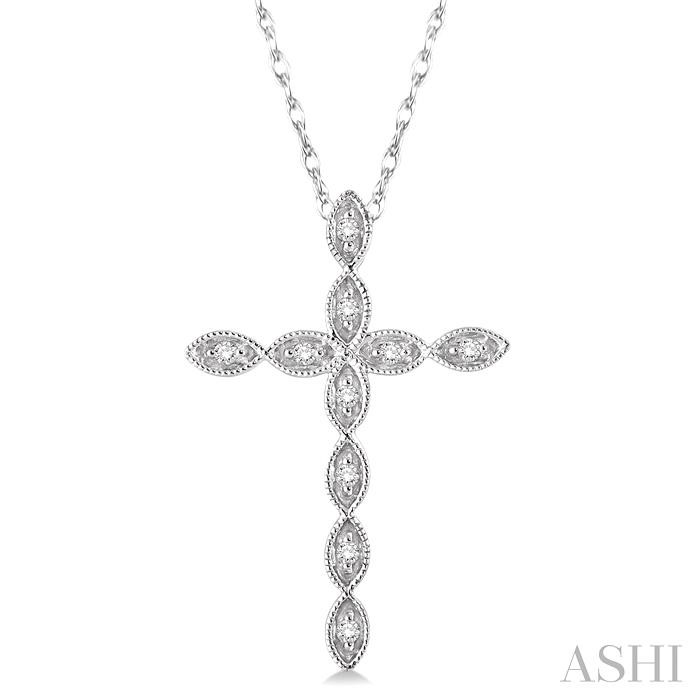 CROSS DIAMOND FASHION PENDANT