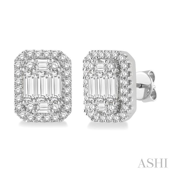 HALO FUSION DIAMOND EARRINGS