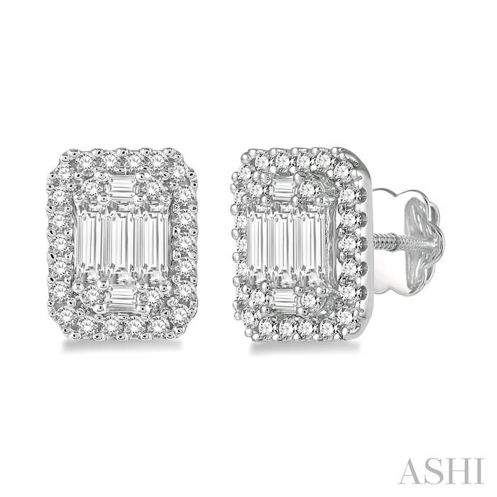 HALO FUSION DIAMOND EARRINGS