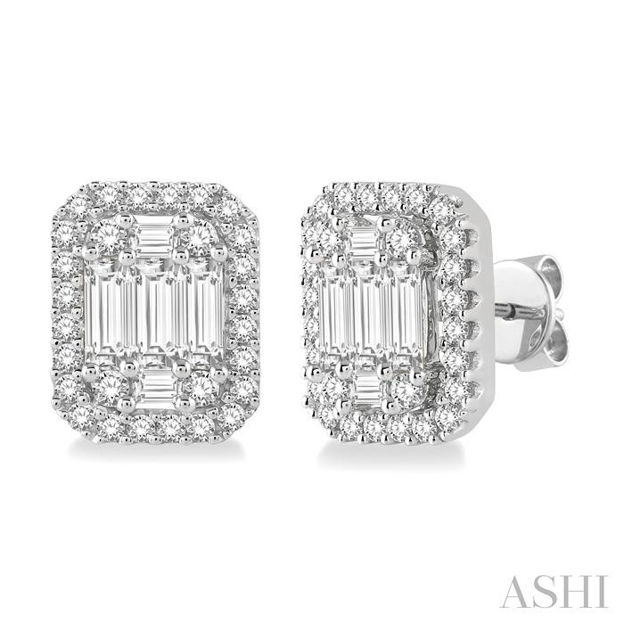 HALO FUSION DIAMOND EARRINGS