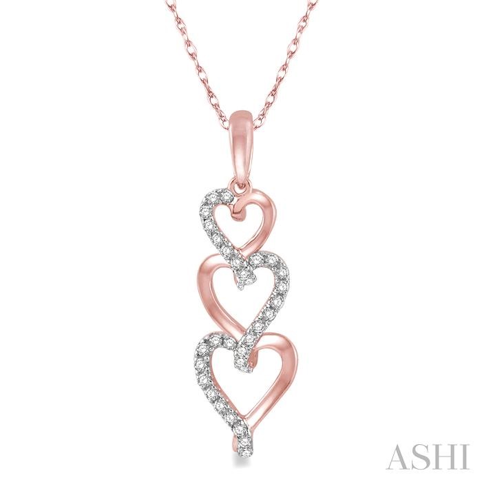 HEART SHAPE DIAMOND PENDANT