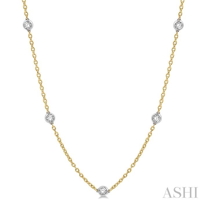 DIAMOND STATION NECKLACE