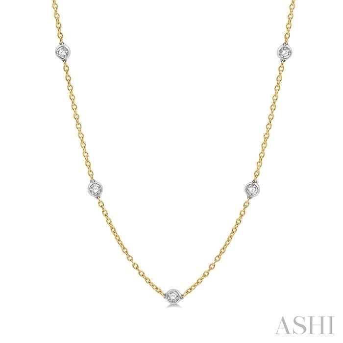 DIAMOND STATION NECKLACE