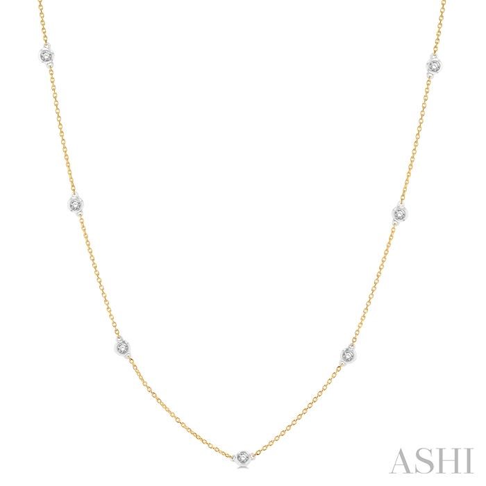 DIAMOND STATION NECKLACE