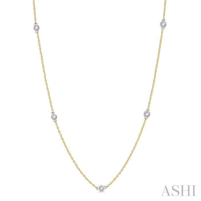 DIAMOND STATION NECKLACE