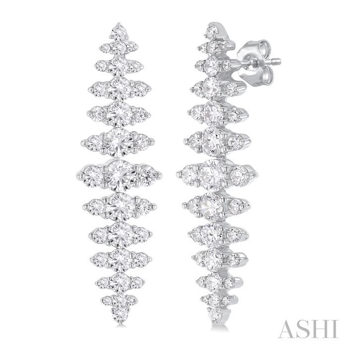 Waterfall Diamond Earrings