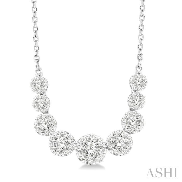 LOVEBRIGHT ESSENTIAL DIAMOND SMILE NECKLACE