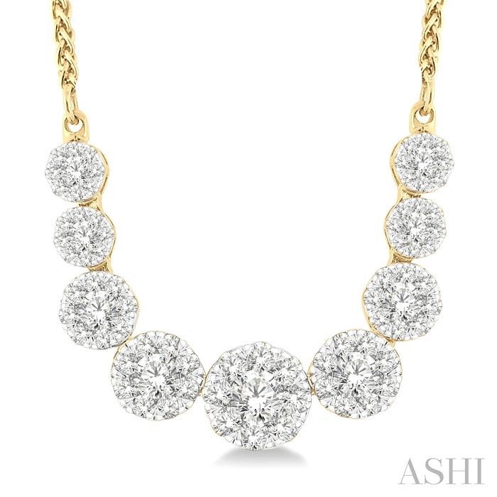 LOVEBRIGHT ESSENTIAL DIAMOND SMILE NECKLACE