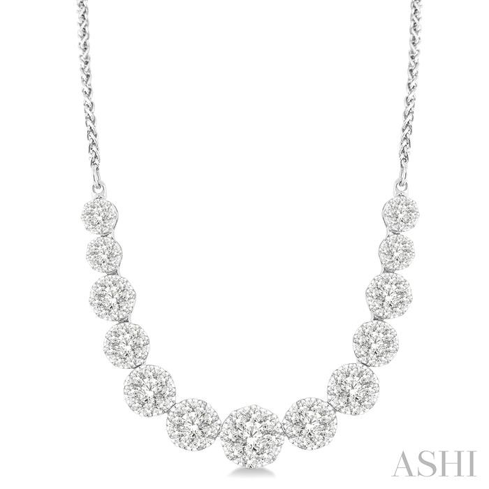 LOVEBRIGHT ESSENTIAL DIAMOND SMILE NECKLACE