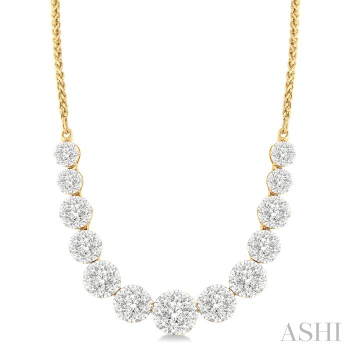 LOVEBRIGHT ESSENTIAL DIAMOND SMILE NECKLACE