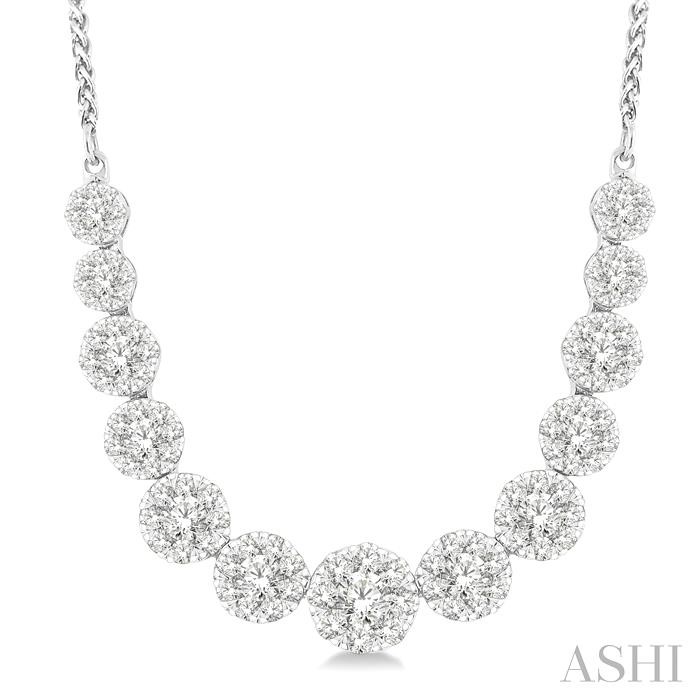 LOVEBRIGHT ESSENTIAL DIAMOND SMILE NECKLACE