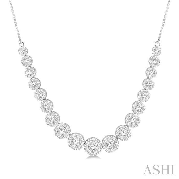 LOVEBRIGHT ESSENTIAL DIAMOND SMILE NECKLACE