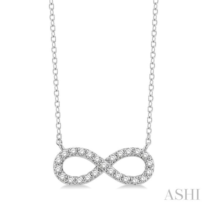 INFINITY DIAMOND NECKLACE