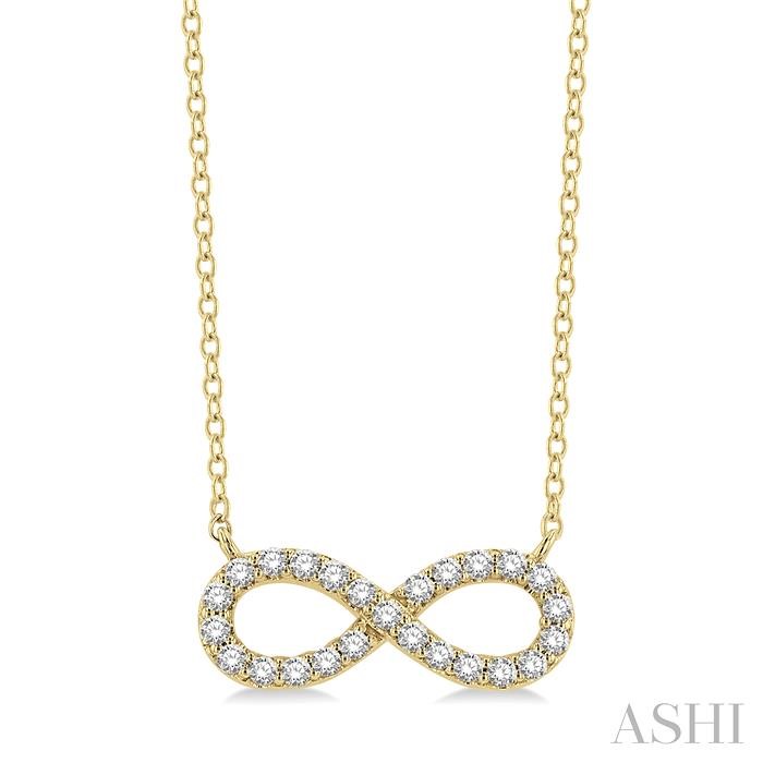 INFINITY DIAMOND NECKLACE