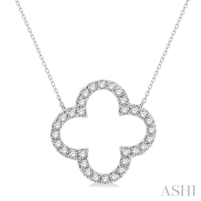 CLOVER DIAMOND NECKLACE