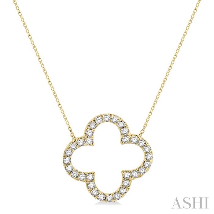 CLOVER DIAMOND NECKLACE